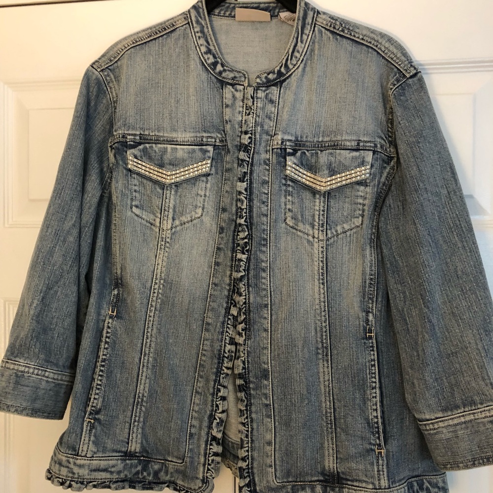 Chico’s denim jacket